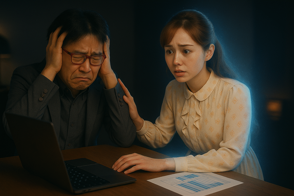 ピンチを秘書子が救ってくれる